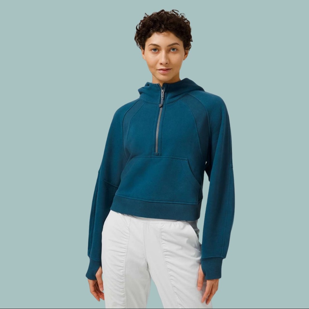 Lululemon Oversized Scuba Half Zip Hoodie